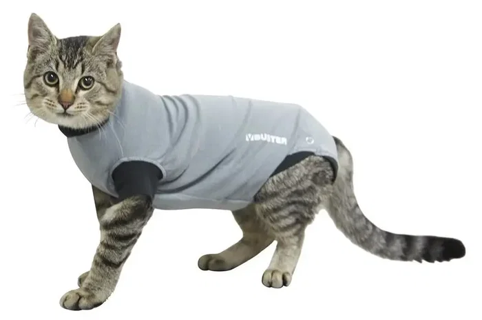 Kruuse Body Buster para Gatos Negro y Gris Talla XS Kruuse Body Buster para Gatos Negro y Gris Talla XS