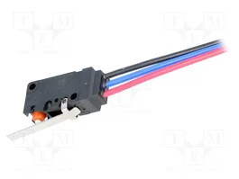 Aratas (Formerly Omron Components) Microconmutador SNAP ACTION D2VW SPDT con palanca