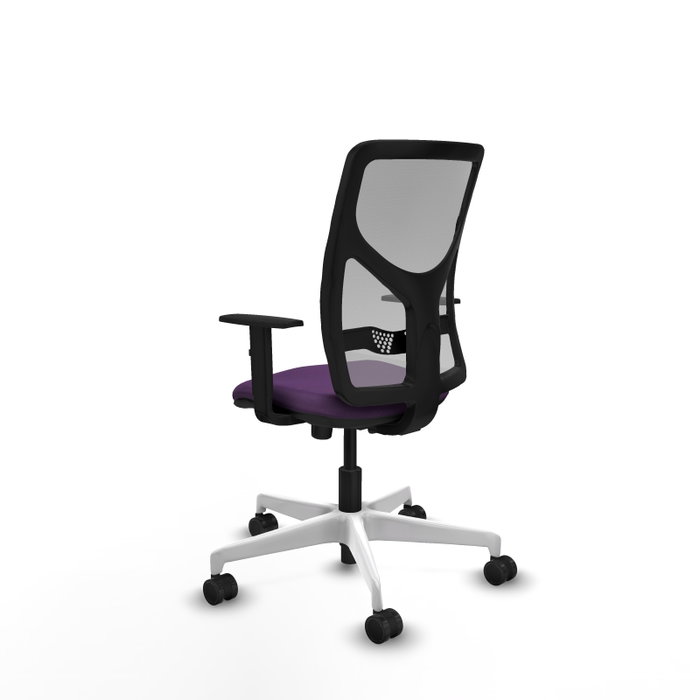 PIQUERAS Y CRESPO Silla de oficina Motilla con mecanismo Sincro, Morado y Gris PIQUERAS Y CRESPO Silla de oficina Motilla con mecanismo Sincro, Morado y Gris
