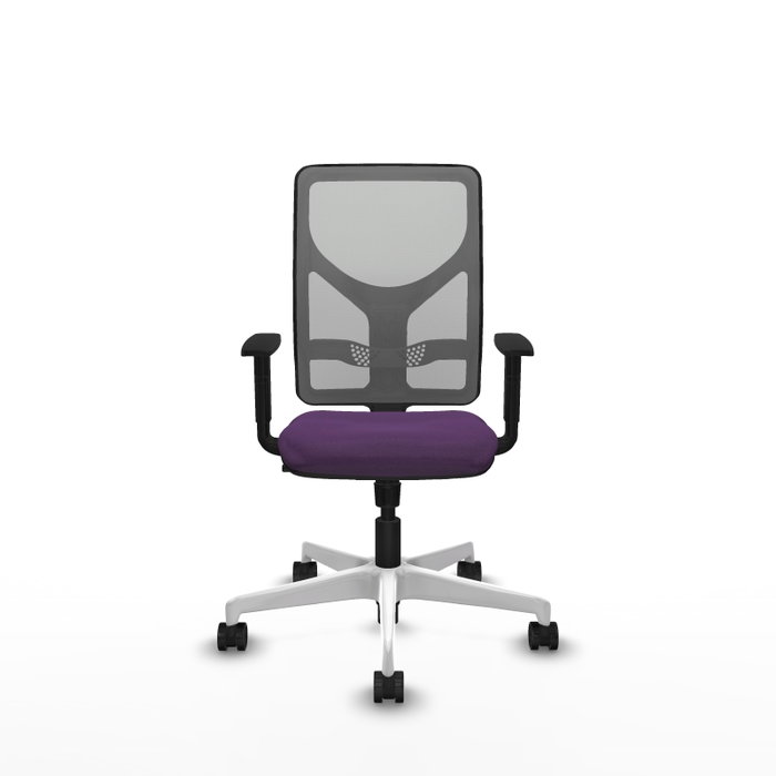 PIQUERAS Y CRESPO Silla de oficina Motilla con mecanismo Sincro, Morado y Gris PIQUERAS Y CRESPO Silla de oficina Motilla con mecanismo Sincro, Morado y Gris