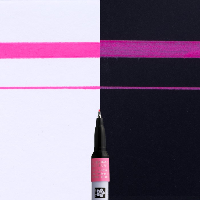 Sakura Pen-Touch Extra Fino Rosa Fluorescente