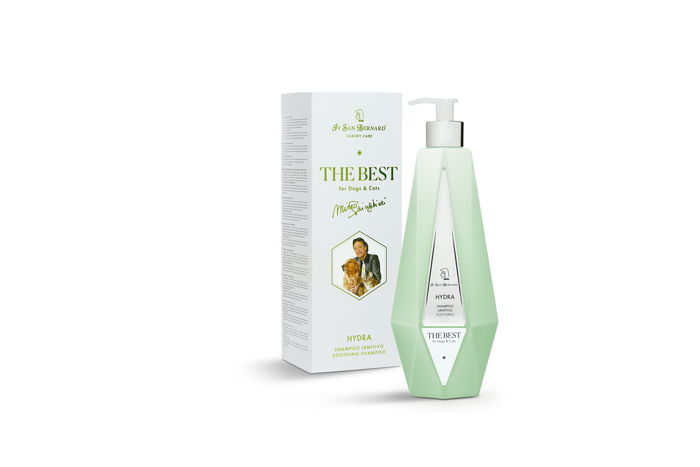 Iv San Bernard Perfume Hydra 50ml Para Perros y Gatos Notas Cítricas Cedro Mandarina Flor de Naranjo Lirio de Mar Sin Alcohol