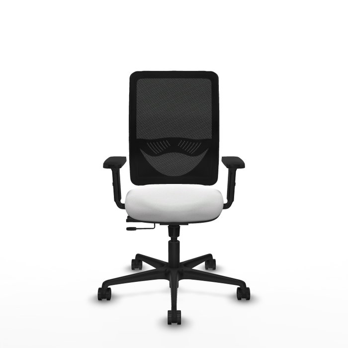PIQUERAS Y CRESPO Silla de oficina Zulema con mecanismo Sincro/Traslack, Blanco y Negro PIQUERAS Y CRESPO Silla de oficina Zulema con mecanismo Sincro/Traslack, Blanco y Negro