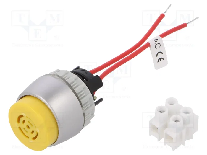 SPAMEL Señalizador acústico ST22 230VAC Ø22mm SPAMEL Señalizador acústico ST22 230VAC Ø22mm
