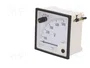 LUMEL Voltímetro de panel True RMS 0÷500V VAC 96x96mm