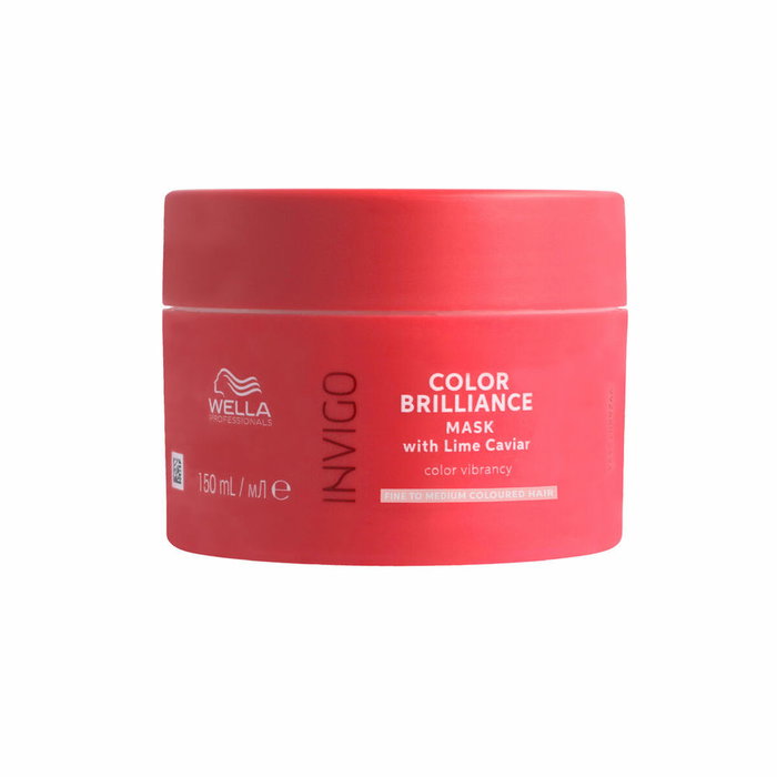 Wella Professionals Invigo Color Brilliance Mascarilla Protectora de Color para Cabellos Finos o Normales 150 ml Wella Professionals Invigo Color Brilliance Mascarilla Protectora de Color para Cabellos Finos o Normales 150 ml