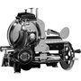 Berkel Volano Tribute Cortafiambres Manual Negro y Plata