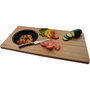 Jocca Tabla de cortar de bambú con escurridor 1633N Negro
