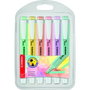 Stabilo Swing Cool Pastel Surtido de 6 Marcadores Fluorescentes