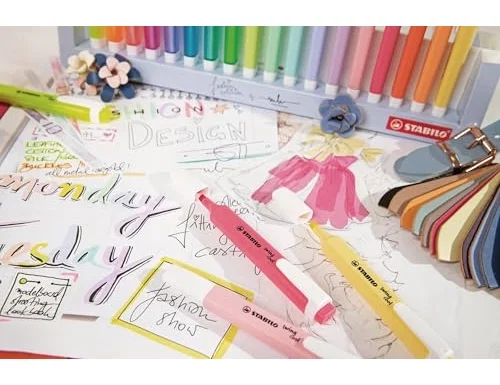 Stabilo Swing Cool Pastel Surtido de 6 Marcadores Fluorescentes
