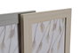 DKD Home Decor Set de 2 Marcos de Fotos Surtidos Gris y Beige 20x25 cm con Cristal