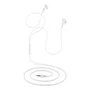 NGS Cross Flip Auriculares Intrauditivos con Micrófono Blanco
