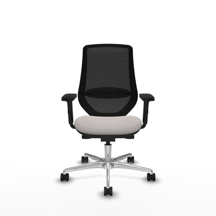 PIQUERAS Y CRESPO Silla de oficina Mardos Blanco y Negro PIQUERAS Y CRESPO Silla de oficina Mardos Blanco y Negro