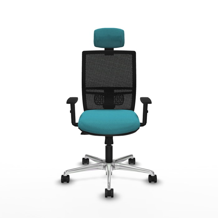 PIQUERAS Y CRESPO Silla de oficina Yunquera con mecanismo Sincro/Traslack Turquesa PIQUERAS Y CRESPO Silla de oficina Yunquera con mecanismo Sincro/Traslack Turquesa