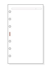 Recambio Agenda Finocam R442 Open 400 91X152 Liso 50H