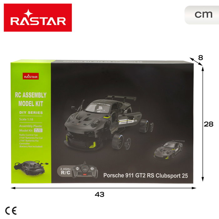 RASTAR Kit de montaje coche RC 1:10