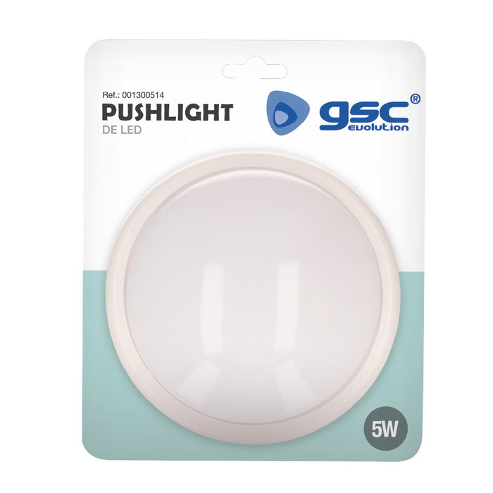 GSC Evolution Push-Light 142x50mm Blanco