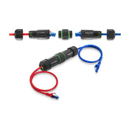 DeLOCK 90098 Conector RJ45 hembra a RJ45 hembra Cat.6 con M16 e IP68
