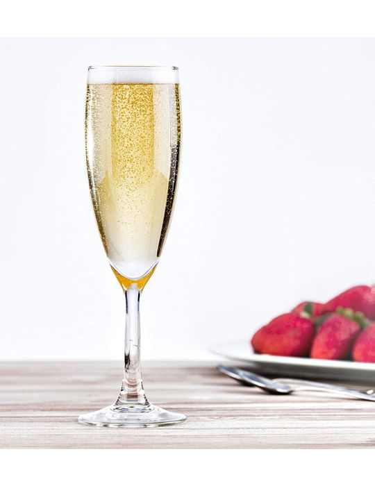 Inde Copa Champagne 180 ml Ps La Mediterranea Alto 23.2 cm (12 Unidades)