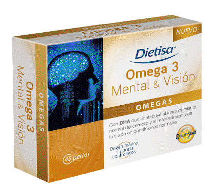 DIELISA Omega 3 Mental y Visión 45 perlas DIELISA Omega 3 Mental y Visión 45 perlas