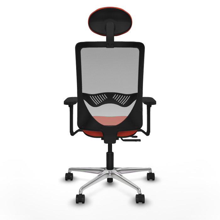 PIQUERAS Y CRESPO Silla de oficina Zulema con mecanismo Sincro/Traslack, Naranja oscuro y Gris PIQUERAS Y CRESPO Silla de oficina Zulema con mecanismo Sincro/Traslack, Naranja oscuro y Gris