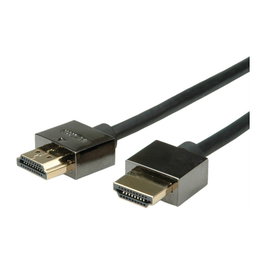 ROLINE Cable HDMI High Speed con Ethernet, 2 metros, Negro, 3D, 1080p Full HD