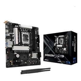ASRock B860M-X WiFi 1851 mATX con HDMI/DP y DDR5