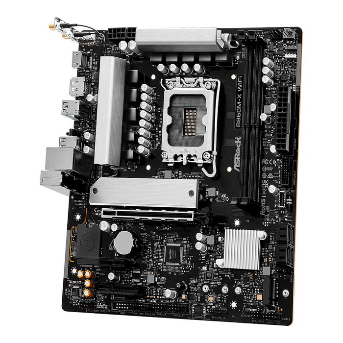 ASRock B860M-X WiFi Placa Base Micro ATX LGA 1851 DDR5 HDMI/DP