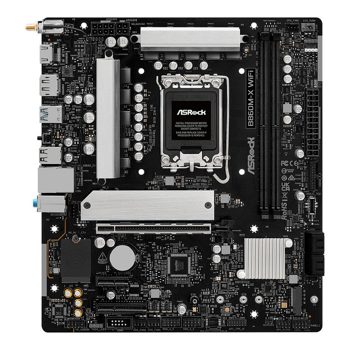 ASRock B860M-X WiFi Placa Base Micro ATX LGA 1851 DDR5 HDMI/DP