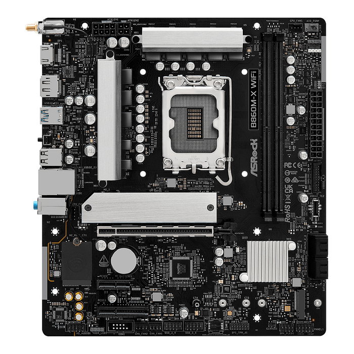 ASRock B860M-X WiFi Placa Base Micro ATX LGA 1851 DDR5 HDMI/DP
