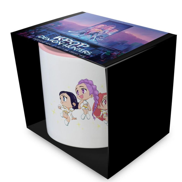 PYRAMID Taza Chibi KPop Demon Hunters 325ml
