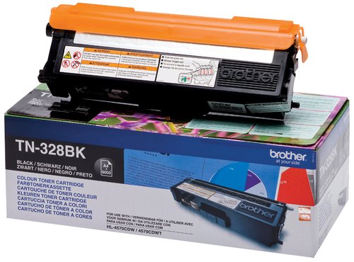 Brother TN-328BK Negro