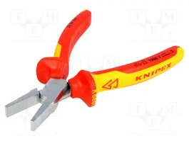 KNIPEX Alicates planos con aislamiento de 160 mm