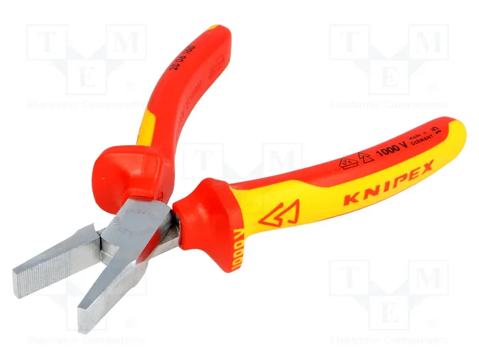 KNIPEX Alicates planos con aislamiento de 160 mm KNIPEX Alicates planos con aislamiento de 160 mm