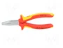 KNIPEX Alicates planos con aislamiento de 160 mm