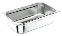 Z CUBETA GN INOXIDABLE 1/1-100, 1/1 GN, CUBETA DE COCINA PROFESIONAL