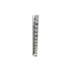ALLNET ALL-S0002115 Panel de gestión de cables vertical para rack 22HE Gris, 1 unidad