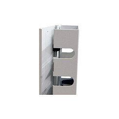 ALLNET ALL-S0002115 Panel de gestión de cables vertical para rack 22HE Gris, 1 unidad