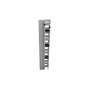 ALLNET ALL-S0002115 Panel de gestión de cables vertical para rack 22HE Gris, 1 unidad