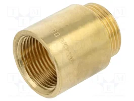 GEBO Prolongador Macho-Hembra Redondo 30mm G 3/4 Gracias