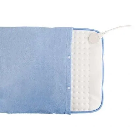 Orbegozo Manta Eléctrica AH-3160 Azul - Calienta Rápida y Segura, 6 Niveles Temperatura, Apagado Automático 90min, Funda Lavable, 76x43cm