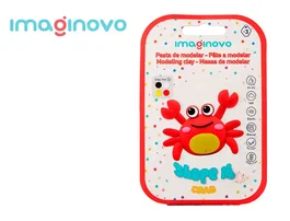 Imaginovo Set de Pasta para Modelar Colores Surtidos con Instrucciones Cangrejo