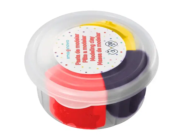 Imaginovo Set de Pasta para Modelar Colores Surtidos con Instrucciones Cangrejo