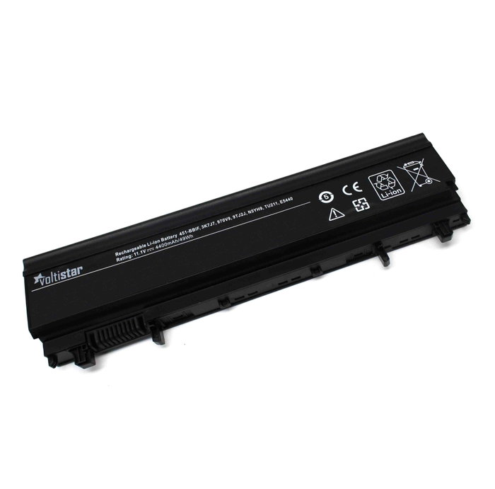 Generico Batería para Dell Latitude E5440 E5540, 4400 mAh, Negro