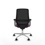 PIQUERAS Y CRESPO Silla de oficina Mardos con mecanismo Sincro/Traslack Morado y Negro