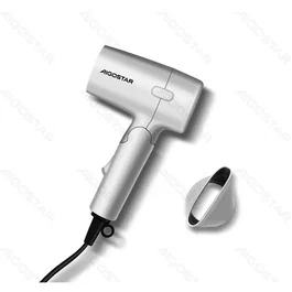 Aigostar Secador de pelo plegable de viaje 1200W Plata