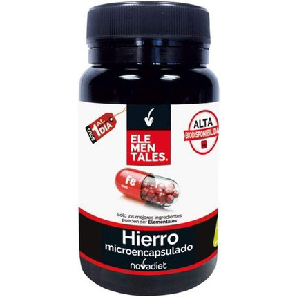 NOVADIET Hierro microencapsulado 60 cápsulas vegetales