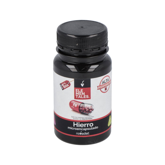 NOVADIET Hierro Microencapsulado 60 Cápsulas Vegetales NOVADIET Hierro Microencapsulado 60 Cápsulas Vegetales