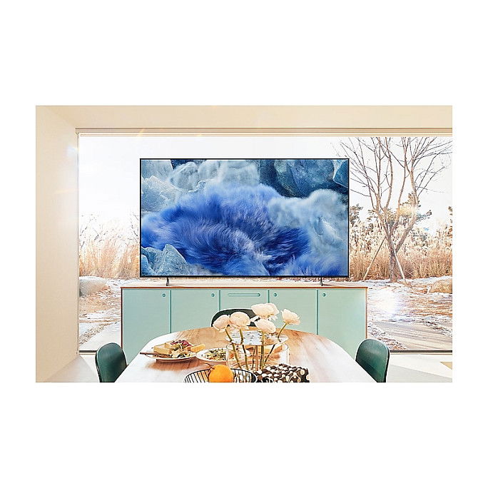 Samsung QE55Q8FAAU QLED Smart TV 4K Ultra HD 55" (138 cm) 100Hz, HDR10+, Tizen, Wi-Fi, Bluetooth, Plata - Modelo 2025