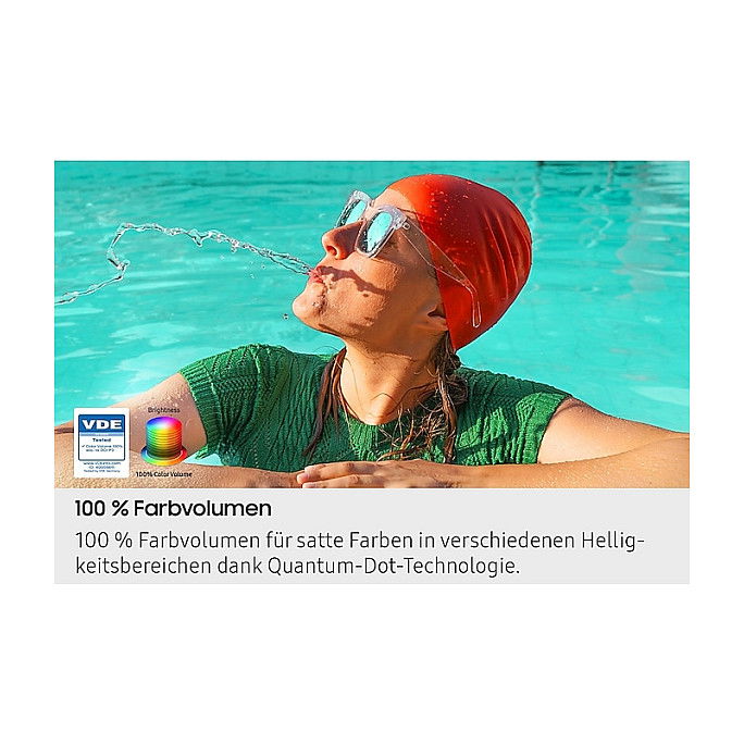 Samsung QE55Q8FAAU QLED Smart TV 4K Ultra HD 55" (138 cm) 100Hz, HDR10+, Tizen, Wi-Fi, Bluetooth, Plata - Modelo 2025